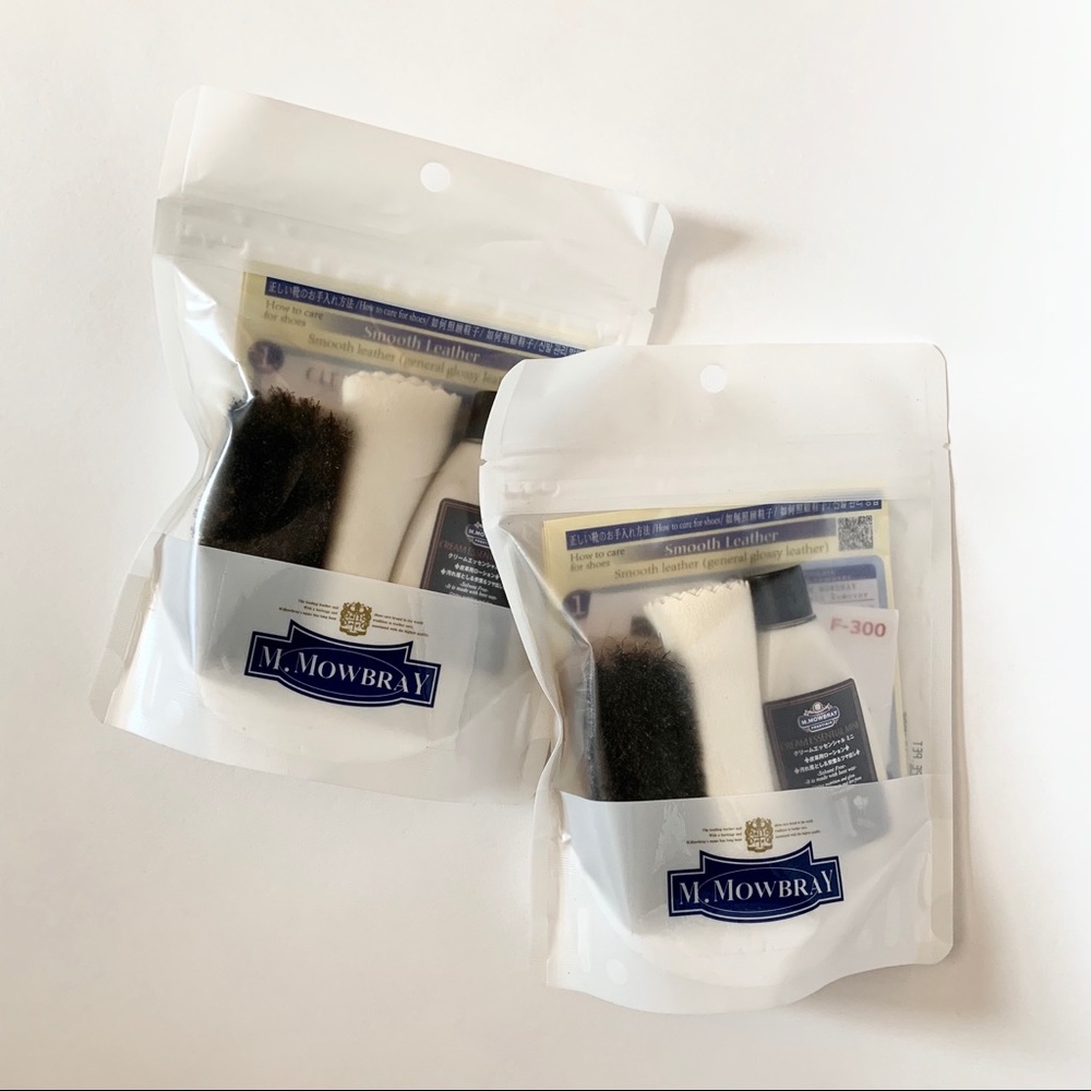 NWOT M.Mowbray mini shoes maintenance set / 2 sets